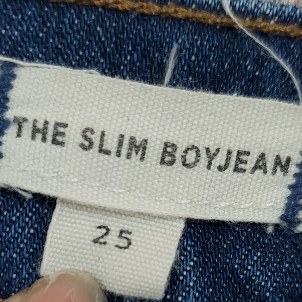 Madewell The Slim Boyjean - Rip and Repair Edition Size 25 - Picture 8 of 11